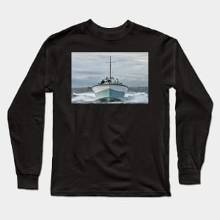 Motor Gun Boat Long Sleeve T-Shirt